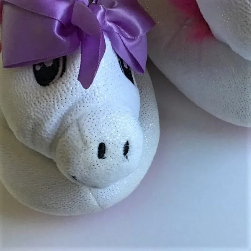 Unicorn Rainbow Slippers JoJo Siwa Girls 11-12